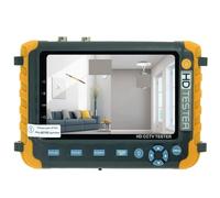 CCTV Tester, HD 8MP Security Camera Tester, Multi-Format Support for CVI, TVI, CVBS, 4-in-1 Monitor Tool for Analog Systems and Camera Testing