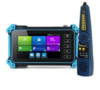 CCTV Tester Monitor 5 Inch Touch Screen IP AHD TVI CVI Camera Tester Analog Camera Test Support POE WIFI PTZ 1080P H.265 IPC-5100 plus/Camera Test Too DC12V output