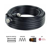 Nedis 30m CCTV Quality Security Cable Extension BNC & 5.5mmx2.1mm DC RG59