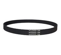 Ccuigang-Synchronous Belt HTD 5M Timing Belt C=535/540/545/550 Width10/15/20/25mm Teeth 107/108/109/110 Synchronous Belt 535-5M 540-5M 545-5M 550-5M, 2pcs, Smooth and efficient(540mm teeth 108,20mm)