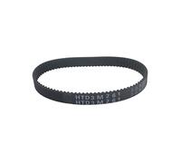 Ccuigang-Synchronous Belt HTD3M Timing Belt 225/228/237/240/243/246/249/252/255/258/261mm Pitch Length 10mm/15mm Width HTD 3M Pulley Belt, 2PCS, Smooth and efficient(243mm,15mm)