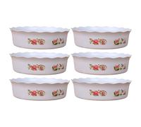 ccuzs Bowl Planter for Hydroponic Plants, 6x Water Lily Planting Bowl, 6.69x5.51x2.36 Inches Compact Sturdy Flower Pot Holder, Floating Aquatic Plant Container for Ponds and Gardens