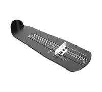 ccuzs Conversion Shoe Size Chart, Shoe Measurement Device, Shoe Measuring Devices with Accurate Chart in Clear Scale | Tool for, Black, riferimento alla descrizione