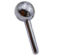 Ccuzs Face Cooling Massage Balls, Unbreakable Stainless Steel Rollers, Cold Remedy Tool For Skin Refreshing & Muscle Relaxation, Handheld Massage Spheres, 5.31x1.97x0.63in