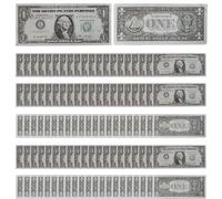 ccuzs Fake Dollar Bill Banknotes, Movie Prop Money for Simulation, Pretend Play, Learning Tools, Educational Toy for Boys, Girls, Teens, Youth, Women, and Family Fun, 5.91x2.44 Inches
