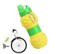 ccuzs Folding Water Cup, Silicone Drinking Bottle, Pineapple Design Bottle, Silicone Sports Water Bottle with a Fun Pineapple Design for a Stylish and Practical Hydration Solution