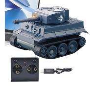ccuzs Kids RC Tank - Educational Battle Tank Toy Interactive Realistic Vehicle | Remote Control STEM Learning Toy Fun Indoor Outdoor Play Device for Playroom Living Room Family