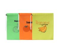 ccuzs Lettuce Storage Bag, Vegetable Keeper Pouch, Breathable Freshness Lock Reusable Drawstring Design, Produce Saver Ideal for Home, Kitchen, Cafe, Camping, 1 Piece