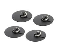 ccuzs Paddleboard - Rings Set 4 Pack Inflatable | Boat Ring Patches PVC Glue On Tie Down Mounts Kayak Deck Rigging Secure Attachment Points for Fishing, Touring, Marine or Travel