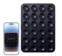 ccuzs Sticky Phone Grip - Silicone Suction Cup Smartphone Holder | Hands Free Mount Stand Accessory Design Reusable for Selfies, Videos, Streaming, Recording, Travel or Daily Use