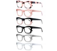 CCVOO Oprah Style Reading Glasses for Women, Stylish Eyeglasses, Blue Light Readers for Women, Computer Eye Glasses, Cheaters
