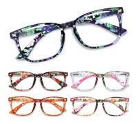 CCVOO Reading Glasses for Women/Men, Eyeglasses, Blue Light Readers for Women/Men, Computer Eye Glasses, Cheaters