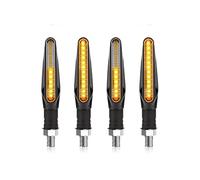 CCVVUD Motorcycle Blinker Turn Signal Motorcycle Turn Signals Light Flasher Flowing Built Relay Signal Lamp Flashing Lights Indicator