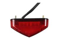 CCVVUD Motorcycle Tail Light Universal 12V Motorcycle Tail Rear Light Lamp Taillight Motor Brake Stop Lights License Plate Moto Equipments Parts Access