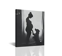 CCWACPP Canvas Prints with Your Photos 11x14 Personalized Canvas Wall Art Portrait Pet Family Wedding Baby Picture (1 Panel Frame, 11" Wx14 H（28x35cm）)