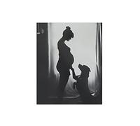 CCWACPP Canvas Prints with Your Photos 11x14 Personalized Canvas Wall Art Portrait Pet Family Wedding Baby Picture (1 Panel Unframed, 11" Wx14 H（28x35cm）)