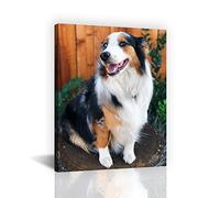 CCWACPP Custom Canvas Prints with Your Photos for Pet/Animal 8x10 Personalized Canvas Pictures for Wall Decor (1 Panel Frame, 8" Wx10 H（20x25cm）)