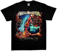 CCXRC Helloween Better Than Raw Heavy Metal Band Men's Black S