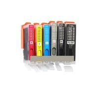 CCXTZC 1set PGI850 CLI851 Universal Fill Ink Cartridges With Supplies MG5580 7580 MX728 MX928 920 928 MG6680 5680 IX6780 6880 8700 For PGI850 CLI851(6colos1set)