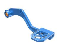 CCXTZC Adjustable Aluminum Rear Brake Pedal Lever for ATV Compatible with YFZ450R YFZ450X YFZ450RSE Models Fits Part Number 18P-27211-00-00(Blue)