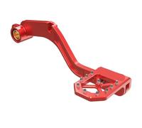 CCXTZC Adjustable Aluminum Rear Brake Pedal Lever for ATV Compatible with YFZ450R YFZ450X YFZ450RSE Models Fits Part Number 18P-27211-00-00(red)