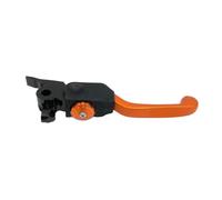 CCXTZC Adjustable Foldable CNC Motorcycle Brake Lever 7 Gears Remodel Handle Front Fit for EXC-F SXF FE Motocross Compatible with Dirt Bikes Off Road Bikes(Orange)