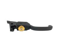 CCXTZC Adjustable Foldable CNC Motorcycle Brake Lever 7 Gears Remodel Handle Front Fit for EXC-F SXF FE Motocross Compatible with Dirt Bikes Off Road Bikes(Black)
