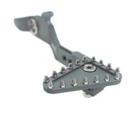 CCXTZC Adjustable Foot Brake Lever Compatible with R1200GS 2013 R1200GS Adventure 2014 R1250GS R1250GS Adventure Motorcycle Accessories(Titanium)