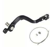 CCXTZC Adjustable Length Forged Rear Brake Lever Pedal Compatible with CRF250L CRF250LS CRF250L 2021 2022 2023 2024 Models(Black)