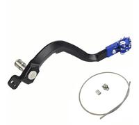 CCXTZC Adjustable Length Forged Rear Brake Lever Pedal Compatible with CRF250L CRF250LS CRF250L 2021 2022 2023 2024 Models(Black with Blue)