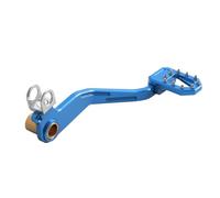 CCXTZC Aluminum Anti-Slip Footstep Rear Brake Pedal Lever Compatible with ATV Models Blaster 200 YFS200 1988 2002 Compatible with Part Number 3JM-27211-10-00 Universal Fit(Blue)