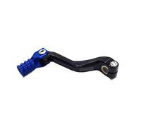 CCXTZC Aluminum CNC Folding Gear Shift Lever Compatible with 125 150 Motorcycles Fits Kayo Apollo Bosuer Guizun S3 Dock T2 T4 K1 D343 Models(Blue)