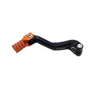 CCXTZC Aluminum CNC Folding Gear Shift Lever Compatible with 125 150 Motorcycles Fits Kayo Apollo Bosuer Guizun S3 Dock T2 T4 K1 D343 Models(Orange)