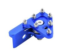 CCXTZC Aluminum Rear Brake Lever Pedal Step Compatible with Motorcycle Universal Fit Accessory Compatible with Most Models(Blue)