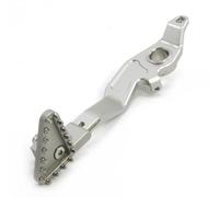 CCXTZC Compatible with R NineT Scrambler 2017 2018 2019 R9T Motorcycle Adjustable Folding Rear Foot Brake Lever Pedal Universal Fit Aftermarket Replacement(Silver)