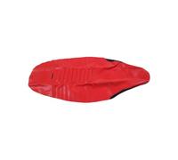 CCXTZC Non Slip Waterproof Motorcycle Seat Cover Gripper Soft Stretchy Cushion Set For Bike Seat Protection Compatible With Most Standard Seats(Red)