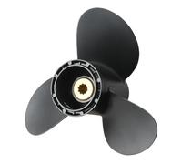 CCXTZC Outboard Propeller 58100-93733-019 9.25x10 Aluminum Screw 3 10 Spline Compatible With 8HP 9.9HP 15HP 20HP Motor
