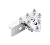 CCXTZC Universal CNC Aluminum Rear Brake Pedal Lever Step Tip Compatible with 125cc to 530cc Motorcycles Motocross Dirt Bike Parts(Silver)
