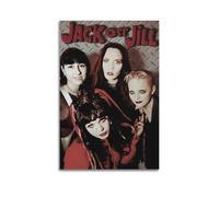CCXUSENX Music Group Jack Off Jill Poster Poster Decorative Painting Canvas Wall Posters And Art Picture Print Modern Family Bedroom Decor Posters 08x12inch(20x30cm)