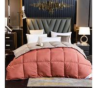 CCXXYGWJ Luxury All Season Double Duvet White Goose/Down Quilt Thicken Winter Warm Comforter with Cotton Cover King Queen Twin Full 13.5 Tog