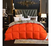 CCXXYGWJ Luxury White Goose Down Duvet All Season 13.5 Tog Comforter with Cotton Cover King Queen Twin Full