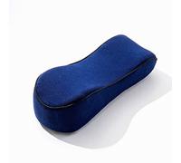 CCXXYGWJ Memory Foam Chair Armrest Cushion Pad for Office Chairs Navy Blue Forearms Pressure Relief Ergonomic Desk Armrest Pads 1pc