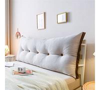 CCXXYGWJ Rectangular Reading Body Pillow with Removable Headrest, Long Soft Support Pillow, Large Backrest Cushion, 47"/120cm, Ideal for Comfort and Relaxation
