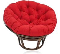 CCXXYGWJ Thick Round Cushions for Outdoor Swing Chairs - Comfortable Patio Cushions for Relaxation - Ideal for Garden Deck and Balcony Use