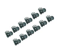 CCYLEZ 100Pcs Plastic Orchid Clip Stem Clips for Supporting Garden Flowers,