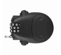 CCYLEZ 3 Digit Code Lock for Enhanced Security, Cute Cow Design Pushchair Lock for Strollers and, ABS Material, Easy to Carry (Black)
