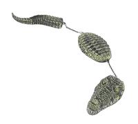 CCYLEZ 32 Inch Floating Alligator Decoy - Pond & Pool Decor, Heavy Duty Plastic Crocodile Deterrent for BirdsAnimals, Outdoor Decoration