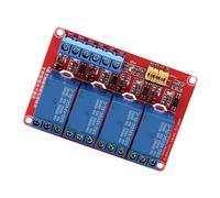 CCYLEZ 4 Channel Relay Module Board High & Low Actuator for Automation Systems 5V/12V/24V with Optocoupler Isolation (12V)