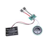 CCYLEZ 4 Minutes Recordable Sound Module, Voice Recording Module Music Recorder Module with 40mm Speaker Loop Playback for Greeting Cards Crafts