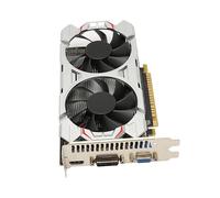CCYLEZ 4GB DDR5 128bit Video Card, GTX 1050Ti Gaming Graphics Card, 850MHz to 3800MHz Low Profile Graphics Card, with Dual Cooling Fans, PCI Express 2.0 16X Slot (GTX1050Ti 4GB DDR5